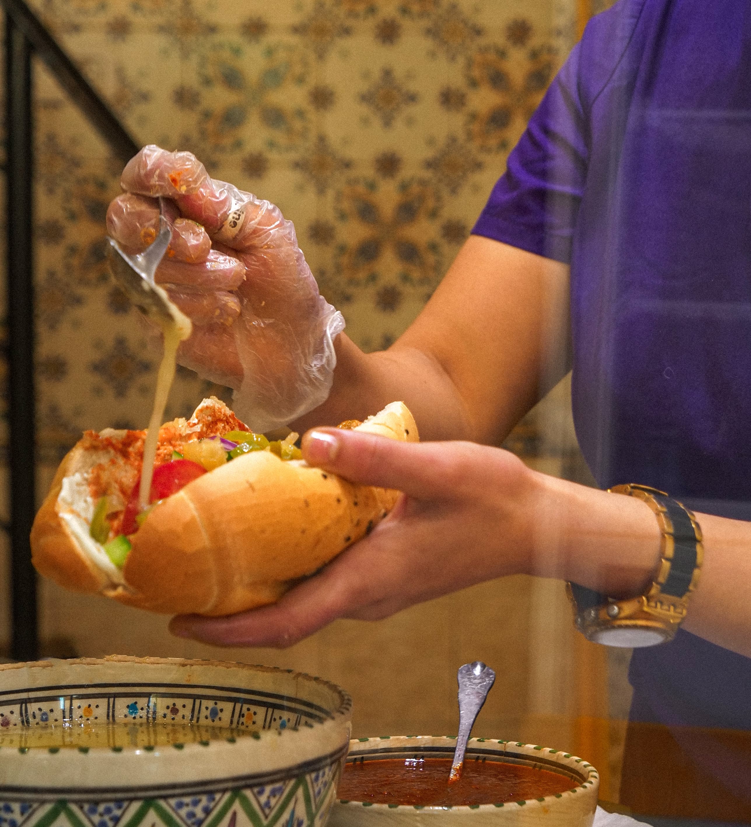 Fresh Tunisian dishes